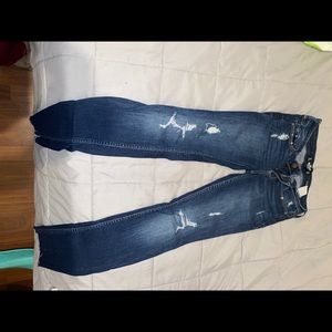 Hollister dark wash blue jeans